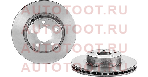 Диск тормозной перед SUBARU Legasy BC/BD/BG/BH/BE/BH 89-03, Impreza GD/GF/GG 92-07- 09567311 brembo – купить в Омске. Цены, характеристики, фото в интернет-магазине autotoot.ru