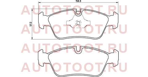 Колодки тормозные FR BMW 3 E90 p06035 brembo – купить в Омске. Цены, характеристики, фото в интернет-магазине autotoot.ru