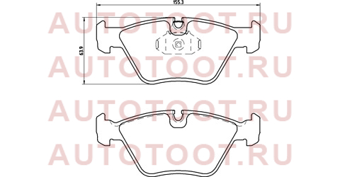 Колодки тормозные дисковые | перед | p06043 brembo – купить в Омске. Цены, характеристики, фото в интернет-магазине autotoot.ru