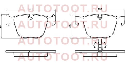 BMW 5/7 (F01-F04/F07) 09.09-> p06053 brembo – купить в Омске. Цены, характеристики, фото в интернет-магазине autotoot.ru