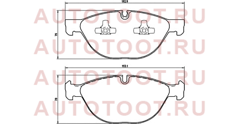 Колодки тормозные FR BMW X5 E70 3,5 disel/4,8I/X6 E71 p06058 brembo – купить в Омске. Цены, характеристики, фото в интернет-магазине autotoot.ru