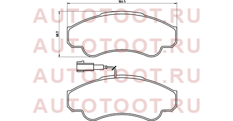 CITROEN Jumper 2.8 4/02->,FIAT Ducato 2.8 4/02->,PEUGEOT Boxer 2.8 4/02-> p23092 brembo – купить в Омске. Цены, характеристики, фото в интернет-магазине autotoot.ru