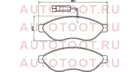 Колодки тормозные перед PEUGEOT BOXER 06-/FIAT DUCATO/CITROEN JUMPER 06-(R15) p23144 brembo – купить в Омске. Цены, характеристики, фото в интернет-магазине autotoot.ru