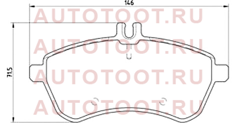 MB C-CLASS W204/S204/C204 1.6-2.2 07-> p50070 brembo – купить в Омске. Цены, характеристики, фото в интернет-магазине autotoot.ru