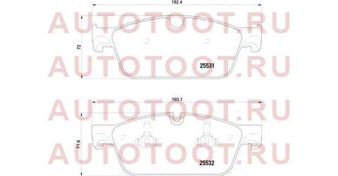 Колодки тормозные дисковые MB: GL-CLASS 12-, M-CLASS 11- p50112 brembo – купить в Омске. Цены, характеристики, фото в интернет-магазине autotoot.ru