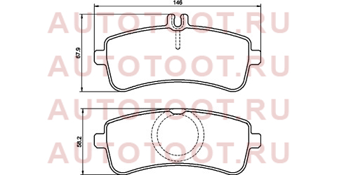 MERCEDES C-CLASS W205/S205/ S-CLASS W222/C217 04.14-> p50132 brembo – купить в Омске. Цены, характеристики, фото в интернет-магазине autotoot.ru