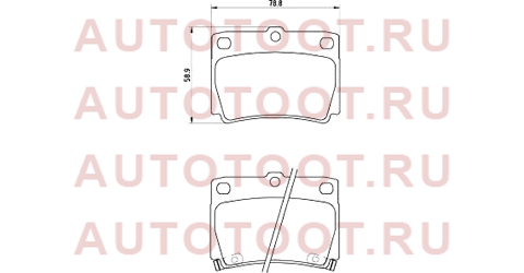 Колодки тормозные дисковые задн, MITSUBISHI: PAJERO II 2.4/2.5 TD 4WD/2.8 TD/3.0 V6 24V 90-99, PAJERO II Canvas Top 1.8 GDI/2.4/2.5 TD 4WD/3.0 V6 24V 90-00, PAJERO SPORT 2.5 TD/ p54026 brembo – купить в Омске. Цены, характеристики, фото в интернет-магазине autotoot.ru