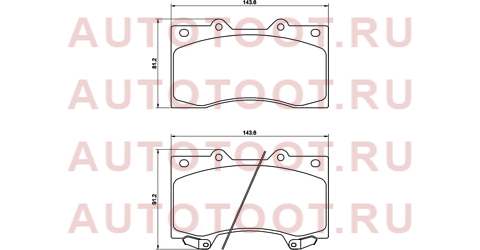 Колодки тормозные дисковые NISSAN: PATROL III 10- p56081 brembo – купить в Омске. Цены, характеристики, фото в интернет-магазине autotoot.ru