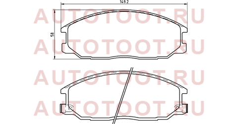 Колодки тормозные FR SSANGYONG ACTYON SPORTS 12-/REXTON 12- p77002 brembo – купить в Омске. Цены, характеристики, фото в интернет-магазине autotoot.ru