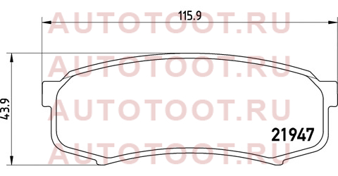 Колодки тормозные дисковые задн, LEXUS: GX 470 09-, GX 470 01-09 \ MITSUBISHI: PAJERO IV 3.2 DI-D/3.2 TD 4WD/3.8 V6/3.8 V6 06-, PAJERO IV Van 3.2 DI-D/3.2 TD 4WD 06- \ TOYOTA: 4 p83024 brembo – купить в Омске. Цены, характеристики, фото в интернет-магазине autotoot.ru