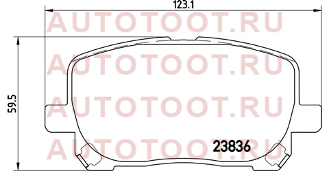 Колодки тормозные перед TOYOTA IPSUM ACM2#/NOAH AZR6#/COROLLA MATRIX ZZE13# p83061 brembo – купить в Омске. Цены, характеристики, фото в интернет-магазине autotoot.ru