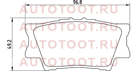 Колодки тормозные RR TOYOTA CAMRY 06- p83089 brembo – купить в Омске. Цены, характеристики, фото в интернет-магазине autotoot.ru