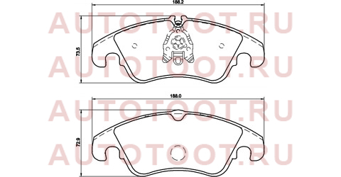 Колодки тормозные дисковые перед p85098 brembo – купить в Омске. Цены, характеристики, фото в интернет-магазине autotoot.ru