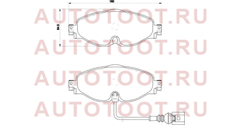 Колодки тормозные дисковые перед p85126 brembo – купить в Омске. Цены, характеристики, фото в интернет-магазине autotoot.ru