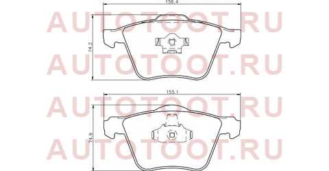 Колодки тормозные дисковые передн, VOLVO: XC90 2.5 T/3.2/3.2 AWD/D3/ D5/D5/T6/V8 02- p86018 brembo – купить в Омске. Цены, характеристики, фото в интернет-магазине autotoot.ru