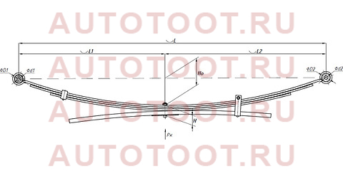 Коренной лист рессоры NISSAN NAVARA 05- 600804ns291210110 %D1%87%D0%BC%D0%B7 – купить в Омске. Цены, характеристики, фото в интернет-магазине autotoot.ru