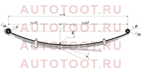 Коренной лист рессоры MMC L200 / TRITON 2005- 700605msh29121010110 %D1%87%D0%BC%D0%B7 – купить в Омске. Цены, характеристики, фото в интернет-магазине autotoot.ru