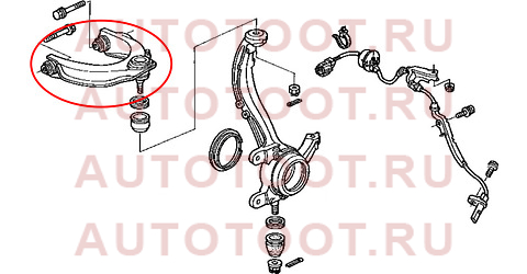 Рычаг передний верхний HONDA ACCORD 02-LH cqho23l ctr – купить в Омске. Цены, характеристики, фото в интернет-магазине autotoot.ru