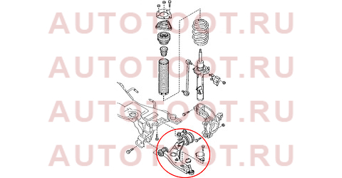 Рычаг нижний MAZDA 3/AXELA 03-/MAZDA 5/PREMACY 05-LH cqmz1l ctr – купить в Омске. Цены, характеристики, фото в интернет-магазине autotoot.ru