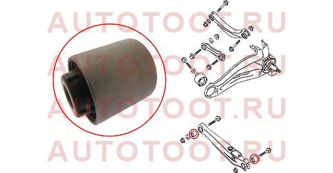 Сайлентблок заднего поперечного рычага LANCER/AIRTREK/OUTLANDER cvm10 ctr – купить в Омске. Цены, характеристики, фото в интернет-магазине autotoot.ru