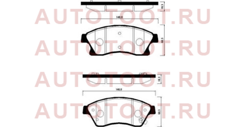 Колодки тормозные перед CHEVROLET CRUZE /AVEO 09-/OPEL ASTRA J 10- (диски 300мм) gk0449 ctr – купить в Омске. Цены, характеристики, фото в интернет-магазине autotoot.ru