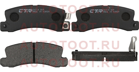 GK1018 CTR Колодки тормозные (CKT-4) gk1018 ctr – купить в Омске. Цены, характеристики, фото в интернет-магазине autotoot.ru