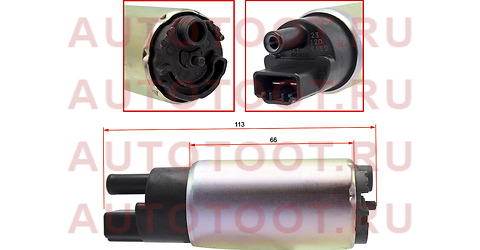 CHERY QQ 0.8 04-> / LADA 112 1.5 95-> / Kalina 1.4/1.6 04-> / Priora 1.6 08-> / 2108/2109/21099 1.3/1.5 88-> dfp0105 denso – купить в Омске. Цены, характеристики, фото в интернет-магазине autotoot.ru