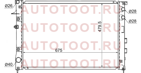 Радиатор SUBARU TRIBECA 3.0-3.6 05- drm36012 denso – купить в Омске. Цены, характеристики, фото в интернет-магазине autotoot.ru