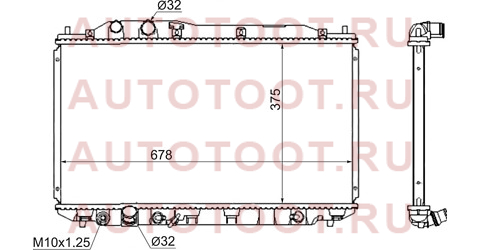 Радиатор HONDA CIVIC 4D 05- (quick fit) drm40029 denso – купить в Омске. Цены, характеристики, фото в интернет-магазине autotoot.ru