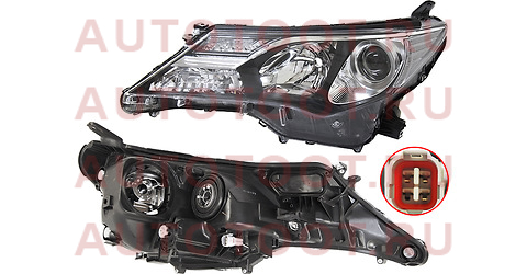 Фара TOYOTA RAV4 13-15 LH с электрокорректором, галоген, LED (Евросвет) 21211w1lldem2 depo – купить в Омске. Цены, характеристики, фото в интернет-магазине autotoot.ru