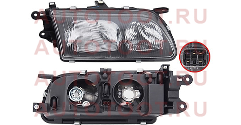 Фара MAZDA CAPELLA/626 97-00 RH (Евросвет) 216-1136r-ld-e depo – купить в Омске. Цены, характеристики, фото в интернет-магазине autotoot.ru