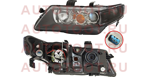 Фара HONDA ACCORD 02-05 LH под электрокорректор, не ксенон (Евросвет) 217-1144l-ld-em depo – купить в Омске. Цены, характеристики, фото в интернет-магазине autotoot.ru