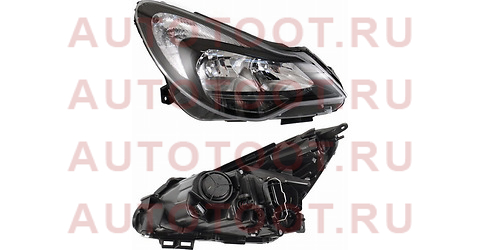 Фара OPEL CORSA 11-14 RH черная с электрокорректором 442-1169rmldem2 depo – купить в Омске. Цены, характеристики, фото в интернет-магазине autotoot.ru