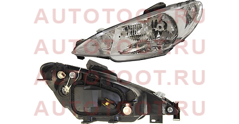 Фара PEUGEOT 206 03-09 LH под корректор 550-1145l-ld-em depo – купить в Омске. Цены, характеристики, фото в интернет-магазине autotoot.ru