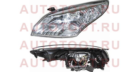 Фара RENAULT MEGANE III 08-12 LH хром с электрокорректором 551-1178lmldem1 depo – купить в Омске. Цены, характеристики, фото в интернет-магазине autotoot.ru