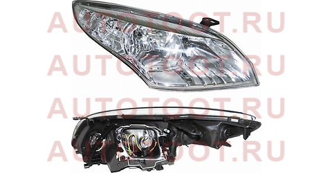 Фара RENAULT MEGANE III 08-12 RH хром с электрокорректором 551-1178rmldem1 depo – купить в Омске. Цены, характеристики, фото в интернет-магазине autotoot.ru