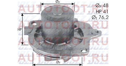 Насос водяной FIAT Brava/Bravo 1.9JTD 10/98-, Doblo 1.9D 00-, Multipla 1.9JTD 99-, AR 156 1.9JTD, 2.4TD 97-, AR 166 2.4JTD 99- s314 dolz – купить в Омске. Цены, характеристики, фото в интернет-магазине autotoot.ru