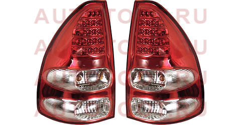 Фонарь задний TOYOTA LAND CRUISER PRADO 02-09 красный диодный тюнинг комплект R+L pf-ee-212-19g5-rd1 eagle%20eyes – купить в Омске. Цены, характеристики, фото в интернет-магазине autotoot.ru