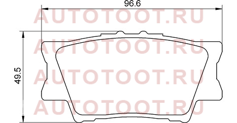 Колодки тормозные зад TOYOTA CAMRY 06-/RAV4 05- fdb1892 ferodo – купить в Омске. Цены, характеристики, фото в интернет-магазине autotoot.ru