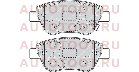 Колодки тормозные перед OPEL CORSA D 06-/CORSA C 06- fdb1920 ferodo – купить в Омске. Цены, характеристики, фото в интернет-магазине autotoot.ru