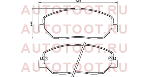 Колодки тормозные перед KIA SORENTO 09- HYUNDAI SANTA-FE 06- fdb4111w ferodo – купить в Омске. Цены, характеристики, фото в интернет-магазине autotoot.ru