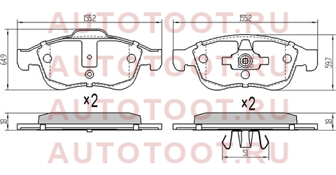 DACIA Duster / RENAULT Fluence, Grand Scenic, Megane, Scenic fdb4180w ferodo – купить в Омске. Цены, характеристики, фото в интернет-магазине autotoot.ru