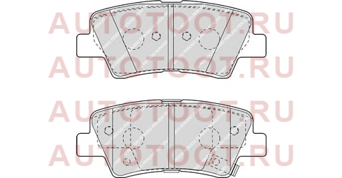 Колодки тормозные зад HYUNDAI GETZ 05-09/SANTA FE 01-06/SONATA 04-09 fdb4387w ferodo – купить в Омске. Цены, характеристики, фото в интернет-магазине autotoot.ru