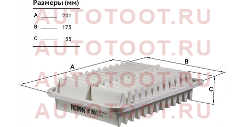 Фильтр воздушный ap1601 filtron – купить в Омске. Цены, характеристики, фото в интернет-магазине autotoot.ru