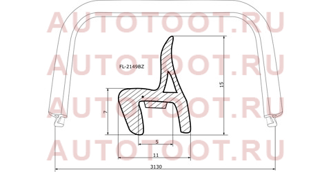 Молдинг лобового стекла MAZDA MPV LW# 99-06 fl-2149bz flexline – купить в Омске. Цены, характеристики, фото в интернет-магазине autotoot.ru