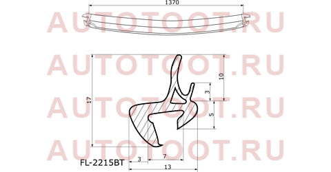 Молдинг лобового стекла TOYOTA SEQUOIA 00-07/TUNDRA PICKUP 04-06 fl-2215bt flexline – купить в Омске. Цены, характеристики, фото в интернет-магазине autotoot.ru