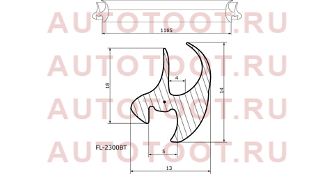 Молдинг лобового стекла NISSAN SKYLINE 06-14/INFINITI G35/37 07-13 fl-2300bt flexline – купить в Омске. Цены, характеристики, фото в интернет-магазине autotoot.ru