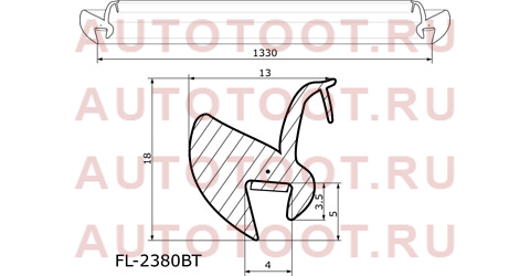 Молдинг лобового стекла HONDA ELEMENT 03-11 fl-2380bt flexline – купить в Омске. Цены, характеристики, фото в интернет-магазине autotoot.ru