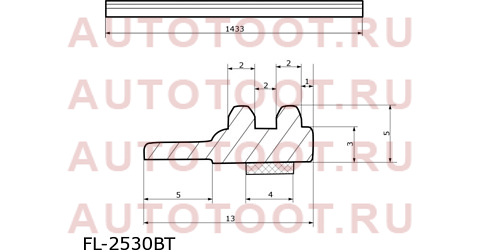 Молдинг лобового стекла AUDI A6/S6 04-11 fl-2530bt flexline – купить в Омске. Цены, характеристики, фото в интернет-магазине autotoot.ru