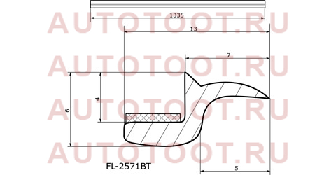 Молдинг лобового стекла INFINITI M35/M45 04-10 fl-2571bt flexline – купить в Омске. Цены, характеристики, фото в интернет-магазине autotoot.ru